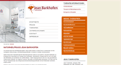 Desktop Screenshot of naturheilpraxis-barkhofen.de