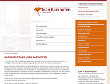Tablet Screenshot of naturheilpraxis-barkhofen.de
